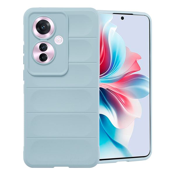 imoshion EasyGrip Backcover Oppo Reno 11 F - Lichtblauw