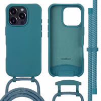 imoshion Color Backcover met afneembaar koord MagSafe Apple iPhone 16 Pro - Dark Green