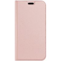 Dux Ducis Slim Softcase Bookcase iPhone 12 (Pro) - Rosé Goud