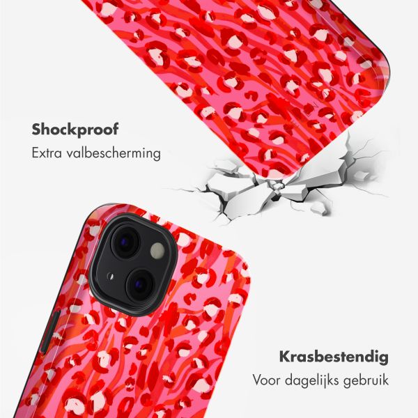 Selencia Vivid Tough Backcover met MagSafe iPhone 13 - Wild Spots Lipstick