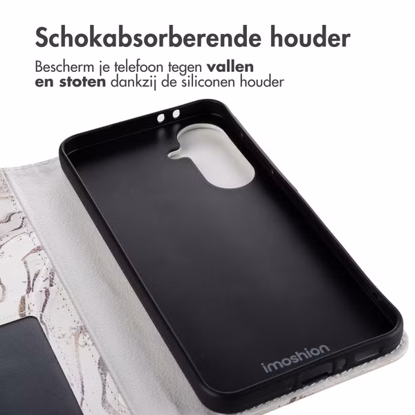 imoshion Design Bookcase Samsung Galaxy A57 (5G) - Sandy Marble