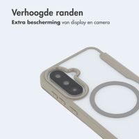 imoshion Transparante Bookcase met MagSafe Samsung Galaxy A37 (5G) - Beige