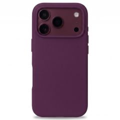 Accezz Liquid Silicone Backcover met MagSafe Apple iPhone 18 Pro Max / 17 Pro Max - Dark Cherry