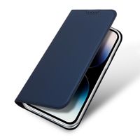 Dux Ducis Slim Softcase Bookcase Apple iPhone 15 Pro - Donkerblauw