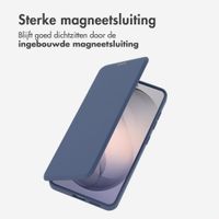 imoshion Transparante Bookcase met MagSafe Samsung Galaxy S26 - Blauw