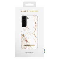 iDeal of Sweden Fashion Backcover Samsung Galaxy S22 - Carrara Gold