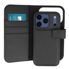 imoshion Uitneembare 2-in-1 Luxe Bookcase Apple iPhone 17 Pro - Zwart