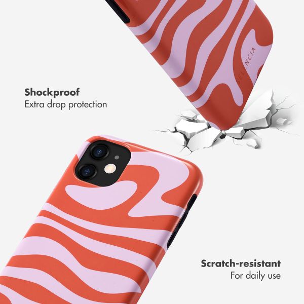 Selencia Vivid Back Cover Apple iPhone 11 - Dream Swirl Pink