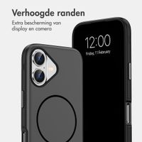 imoshion Color Backcover met Thin MagSafe Ring Apple iPhone 17 - Zwart