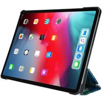 imoshion Design Trifold Bookcase iPad Pro 12.9 (2020) / iPad Pro 12.9 (2018) - Green Plant Design