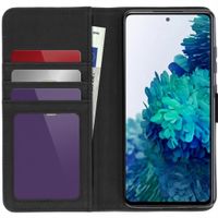 imoshion Luxe Bookcase Samsung Galaxy S20 FE - Donkerblauw