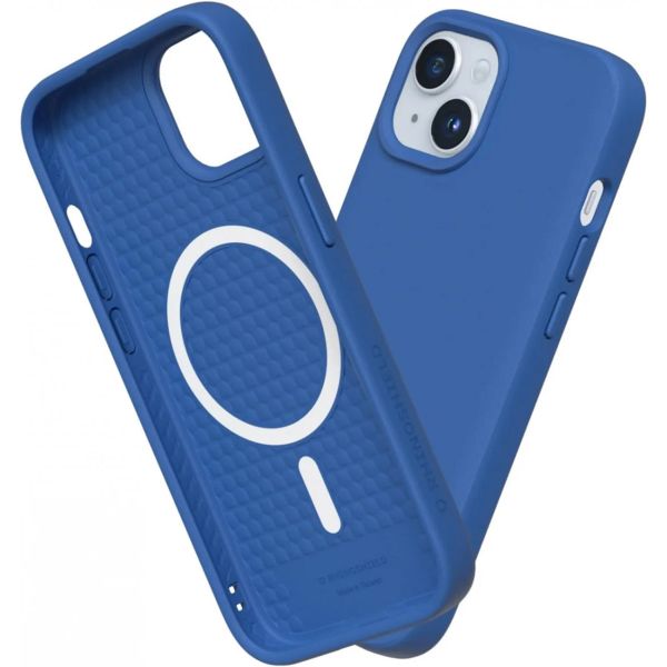 RhinoShield SolidSuit Backcover MagSafe iPhone 15 - Classic Cobalt Blue