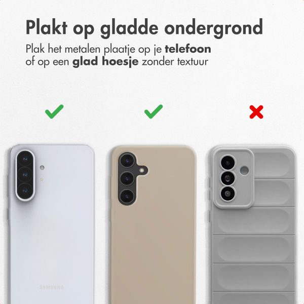 imoshion Magnetisch Plaatje 2-pack voor magnetische houders - Zwart