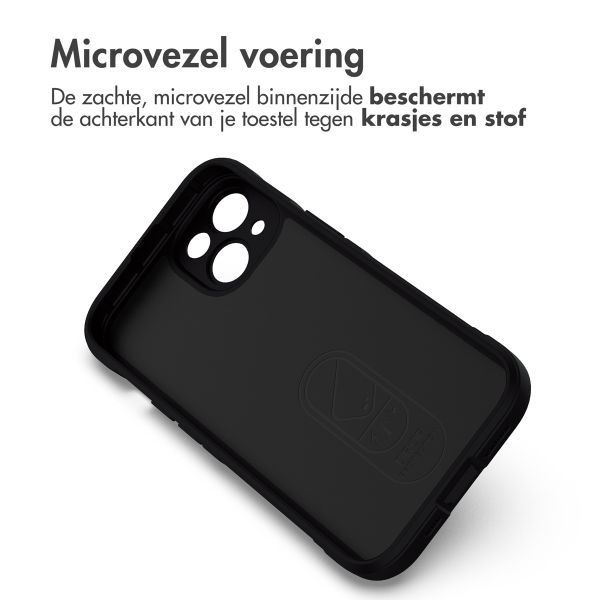 imoshion EasyGrip Backcover iPhone 14 - Zwart