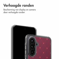 imoshion Design hoesje Samsung Galaxy A56 - Crush Check Coral Dust