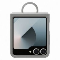 Samsung Originele Silicone Cover Ring Samsung Galaxy Z Flip 6 / Flip 7 FE - Gray