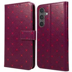 imoshion Design Bookcase Samsung Galaxy S24 - Crush Check Coral Dust