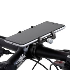 GUB G86 Telefoonhouder fiets - Verstelbaar - Universeel - Aluminium - Zwart