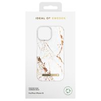 iDeal of Sweden Fashion Backcover Apple iPhone 15 - Carrara Gold