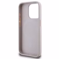 Guess 4G Metal Logo Backcover MagSafe Apple iPhone 15 Pro Max - Roze