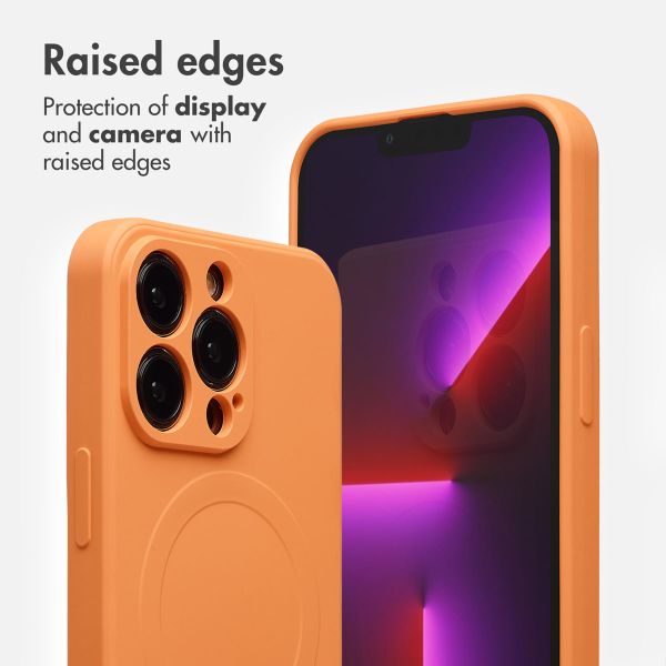 imoshion Colour Back Cover with MagSafe Apple iPhone 13 Pro - Orange
