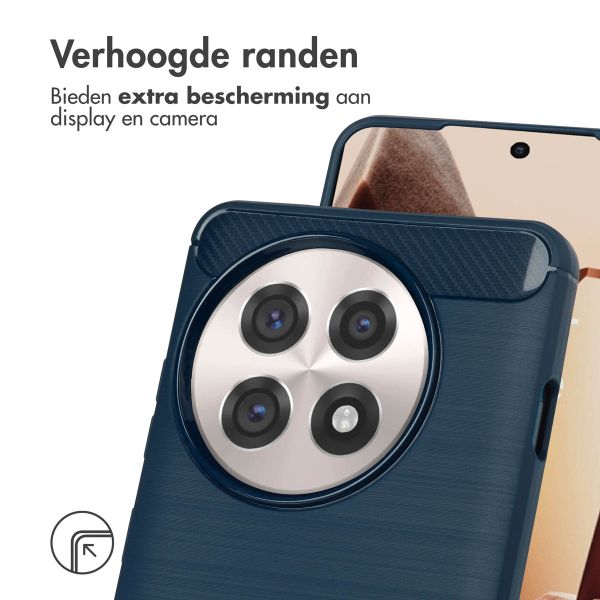 imoshion Brushed Backcover OnePlus 13R - Donkerblauw