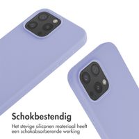 imoshion Siliconen hoesje met koord Apple iPhone 16 Pro Max - Paars