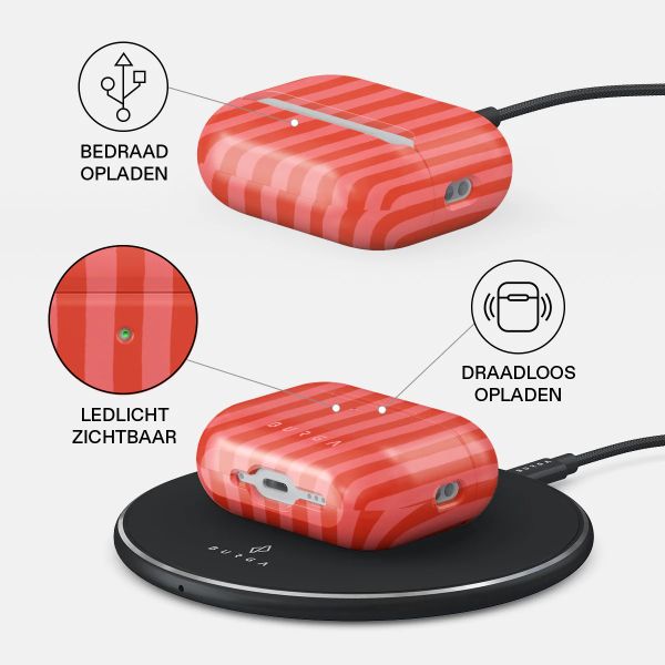 Burga Hardcase Apple AirPods Pro 3 - Pomegranate