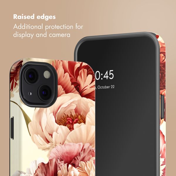 Selencia Vivid Back Cover with MagSafe Apple iPhone 13 - Vintage Peony