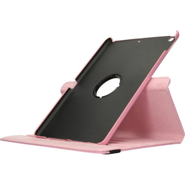 imoshion 360° draaibare Bookcase iPad 7 (2019) / iPad 8 (2020) / iPad 9 (2021) 10.2 inch - Roze