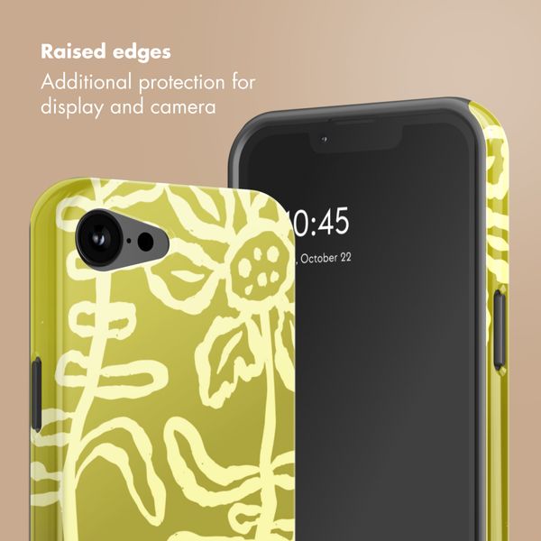Selencia Vivid Back Cover with MagSafe Apple iPhone 17e / 16e - Chalky Bloom