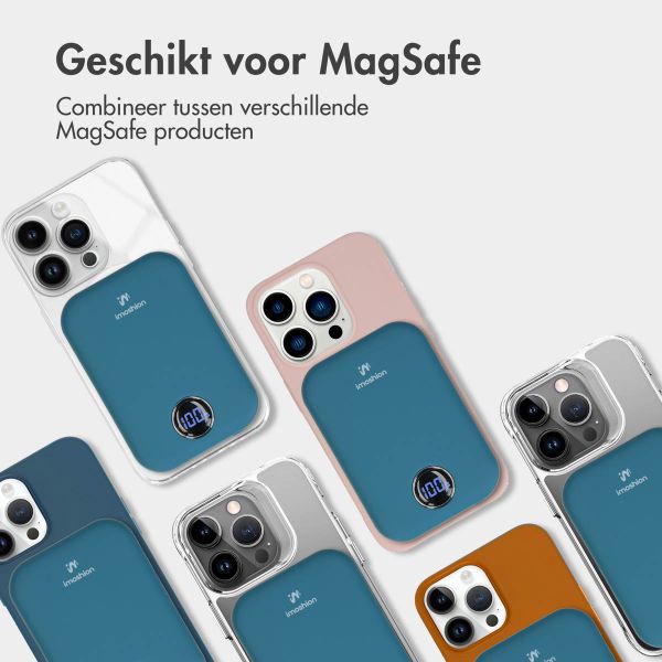 imoshion MagSafe Powerbank - 10.000 mAh - Draadloze powerbank - Blauw