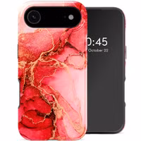 Selencia Vivid Backcover met MagSafe Apple iPhone Air - Rosy Marble