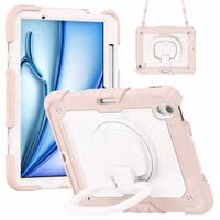 imoshion Rugged Kidsproof Backcover Apple iPad Air 11 inch (2025) M3 / (2024) M2 - Lichtroze