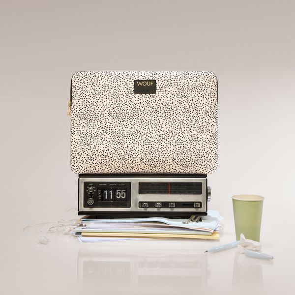 Wouf Daily Laptop Hoes 15-16 inch - Laptopsleeve - Panna