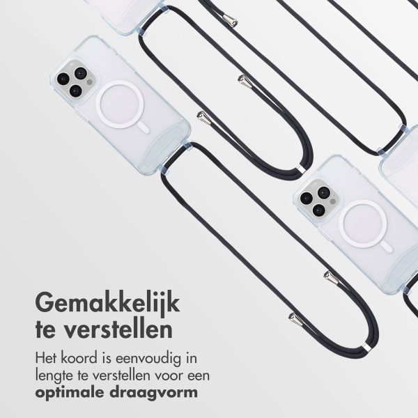 imoshion MagSafe Backcover met afneembaar koord Apple iPhone 15 Pro Max - Transparant