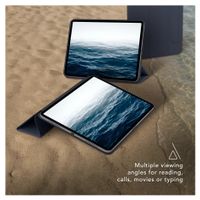 dbramante1928 Avenida ICON Bookcase Apple iPad 11 (2025) 11 inch A16 / iPad 10 (2022) 10.9 inch - Deep Water