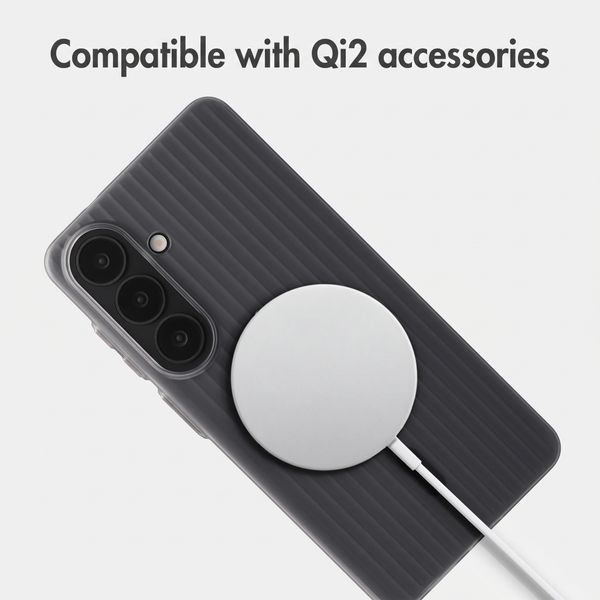 Accezz Lite Case with MagSafe | Fluted | Samsung Galaxy S26 - Grey