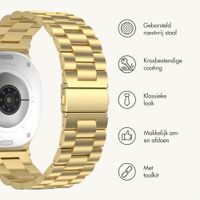 imoshion Stalen bandje Samsung Galaxy Watch 9 (40/44mm) / Watch 8 (40/44mm) / Classic (46mm) - Goud