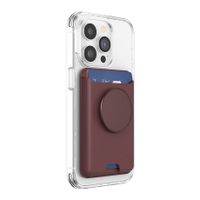 PopSockets PopWallet MagSafe - Oxblood Alum