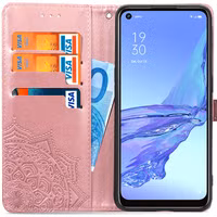 imoshion Mandala Bookcase Oppo A53 / Oppo A53s - Rosé Goud