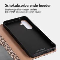 imoshion Design Bookcase Samsung Galaxy A35 - Leopard Mood