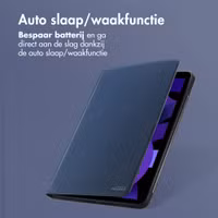 Accezz Classic Tablet Case Apple iPad 11 (2025) 11 inch A16 / iPad 10 (2022) 10.9 inch - Donkerblauw