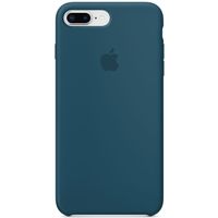 Apple Silicone Backcover Apple iPhone 8 Plus / 7 Plus - Cosmos Blue