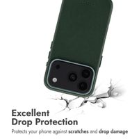 Accezz Leather Case with MagSafe Apple iPhone 18 Pro / 17 Pro - Cedar Green