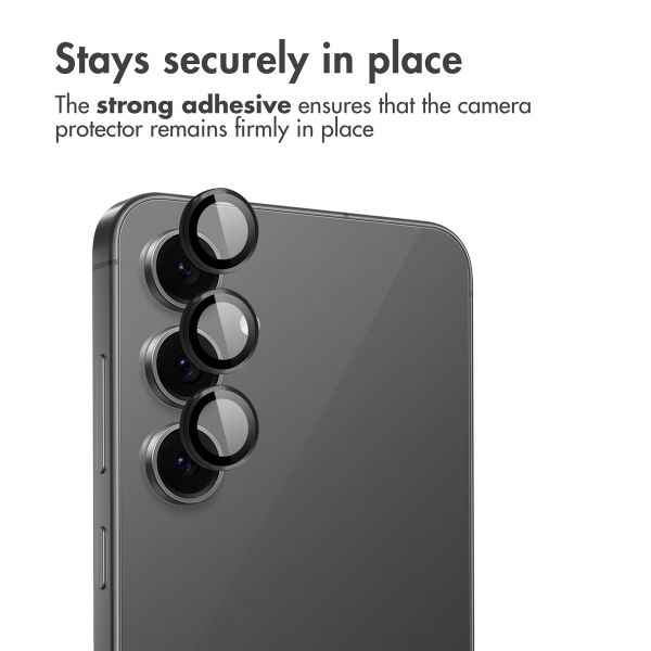 imoshion Camera Protector Glass 2-pack Samsung Galaxy S25 FE - Black