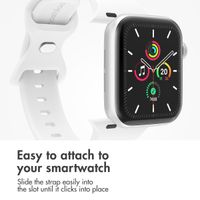 imoshion Silicone⁺ Strap Apple Watch | 38/40/41/42 mm - Size S/M - White