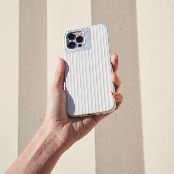 Nudient Bold Case iPhone 14 - Chalk White