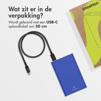 imoshion Ultra Series Aluminium Powerbank 10.000 mAh - Quick Charge en Power Delivery - Cobalt Blue