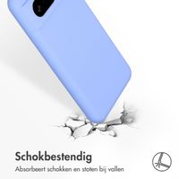 Accezz Liquid Silicone Backcover Google Pixel 8 - Paars